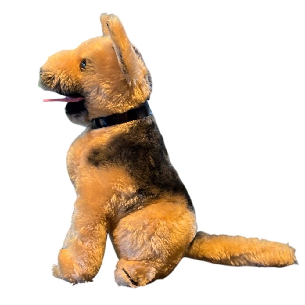 VTG 1975 Dakin Plush German Shepard Dog Stuffed Animal, EUC - Picture 4 of 7